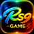 RS9 Game fantasy cricket app logo with colorful RS9 text on a black background